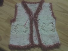 chaleco tejido crochet