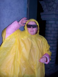 Me goofing off in the rain