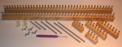 Houten loom / Wooden knittingloom