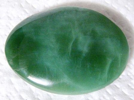 Cabochon made from Russian Jade