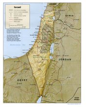 Mapa de Israel:Minha Paixão