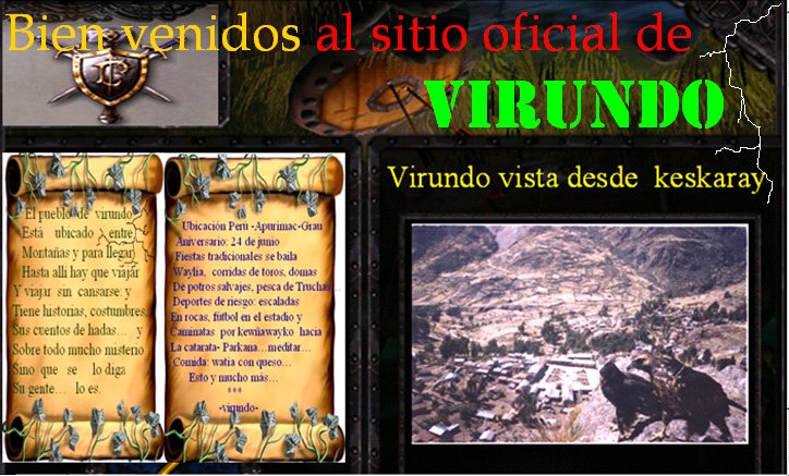 virundo y sus paisajes
