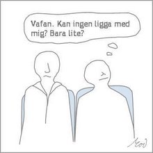 Ligga med mig lite