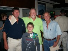 Ian Stewart & his partners Gavin van Wyk & Guy Greyling & son  Christopher