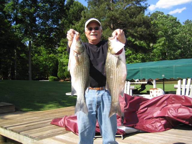 Roy (My Dad) Lands Big Fish