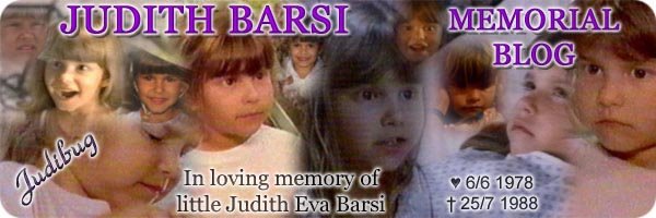 Judith Barsi memorial blog