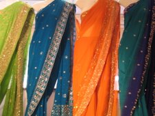 Saris in Little India