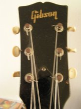 Gibson es125 peghead front