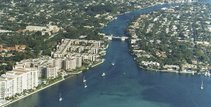The Intracoastal Waterway offers a chance to watch the boats go by, morning and nighttime