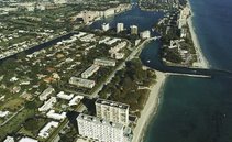Here is just one stretch of the Boca Raton beach area