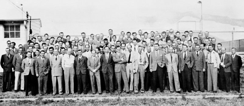 Operation Paperclip Nazis Pose For Group Photo In US