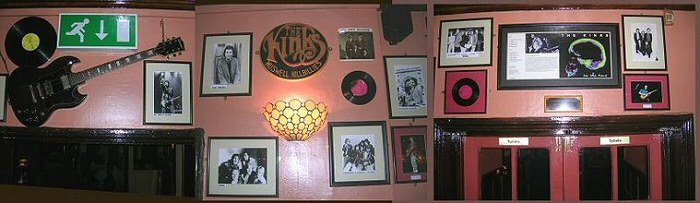 "The Clissold Arms The Kinks Wall"