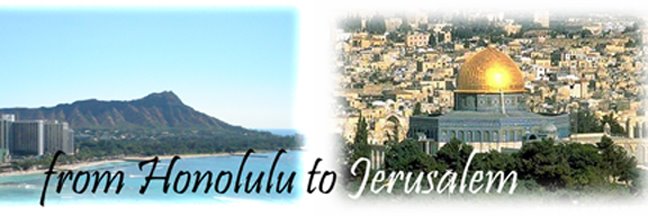 From Honolulu to Jerusalem