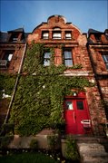 Red Door on Cherry Street