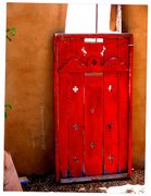 Red Door off Hinges