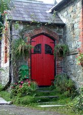 Red Door Stone House