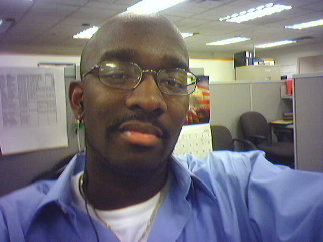 Me chillin at my job!