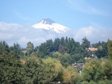 View to Volcano Pucon