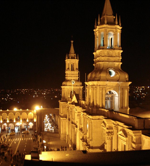 Arequipa - the plaza
