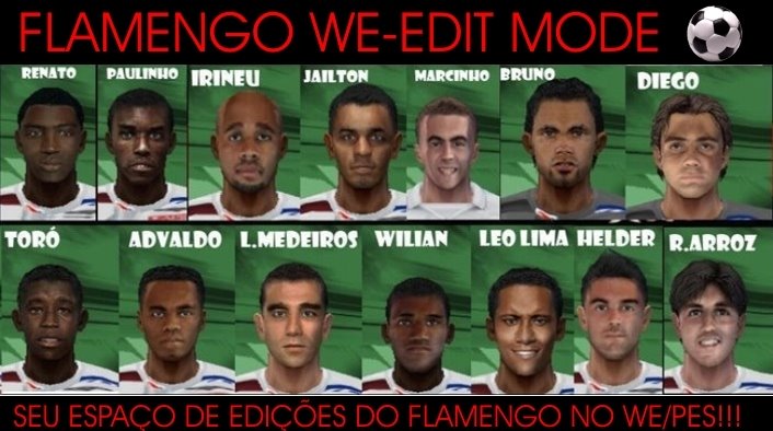Flamengo We-Edit mode