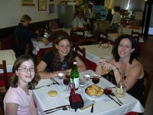 The Girls and I in Italy-- 2005