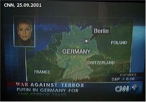 Atención a Suiza...como la cultura del Pentagono sea igual que la de CNN...¿que podrian bombardear?