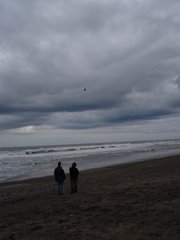 kite in clouds