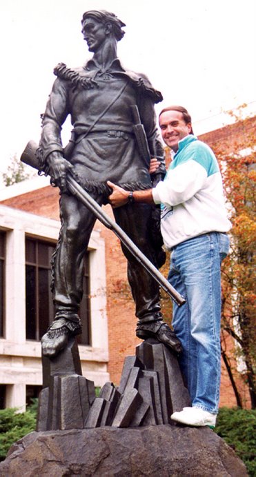 Jimm and The Mountaineer at WVU