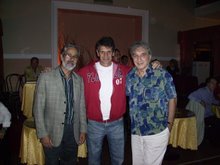 Con Julian Althabe e El Pibe Sarandì