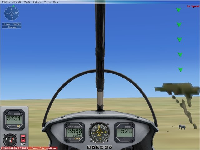 The Ultralight Trike Cockpit