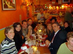 2007 - The team meets for dinner