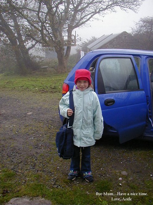 Aoife at the time of Mary's 1st trip to Oman