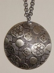 Vintage Hammered Necklace