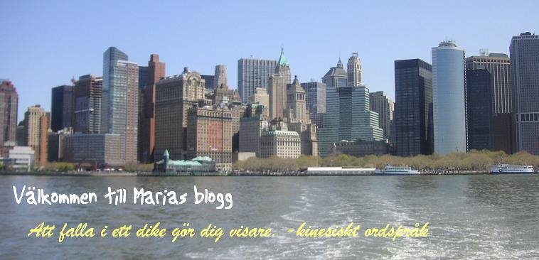 Marias blogg!