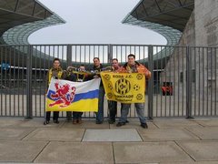 Roda JC Fans bij het Olympia Stadion Berlijn
