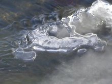 bubble-crystal forms-in-stream
