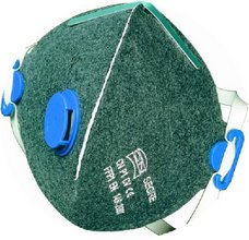 Disposable Dust Mask Segre CN P1CV EN 149:2001