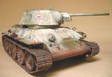 Military Vehicles T34/76 1:16