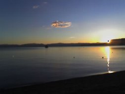 Tahoe Sunset October 7 2006