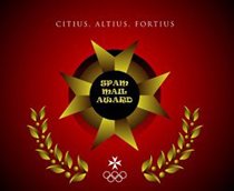 SPAM MAIL AWARD - Citius, Altius, Fortius