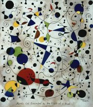 Quadro de Miró - "Cat"