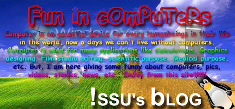 Fun in cOmPuTeRs