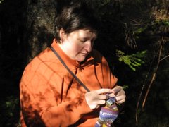 Knitting on the Trail