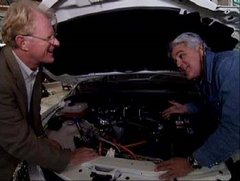Ed & Jay in The Big Garage on Living with Ed Begley's Television Show