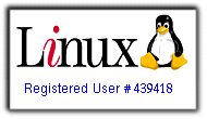Usuario linux registrado