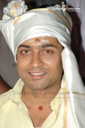 Doesn't Surya look, kind of funny?