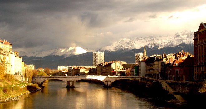 l'isère, Grenoble