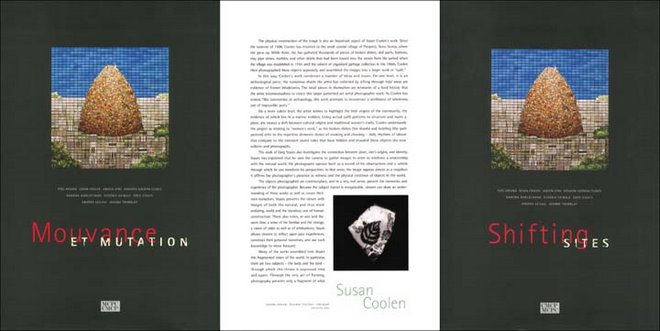 PUBLICATION BY CANADIAN MUSEUM OF CONTEMPORARY PHOTOGRAPHY / OTTAWA / 2000