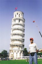 Me and the LEANING TOWER