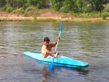 Canoeing at Rivertrail Eco-camp